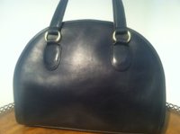 Coach Midnight Blue Domed Satchel.jpg