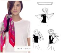 Reveal: Different ways of wearing your Hermès scarves - PurseForum