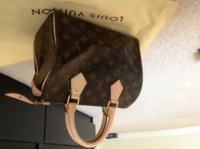 How to remove Hot stamp Initials on Louis Vuitton?