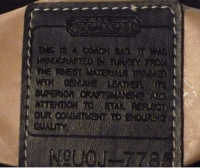 coach creed fake with misspelled words and invalid serial number 1.png