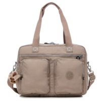 Kipling peppered powder Sherpa tote carryon.jpg