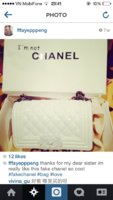 not CHANEL  toy boy jelly bag