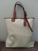 Coach Bleecker Leather Shopper Parchment.jpg