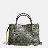 Coach croc embossed Soft Borough dark green Malaysia.jpg