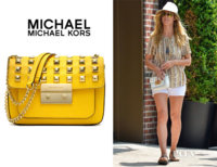 mk sloan pyramid-stud flap