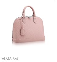 Decided to treat myself to an Alma BB in Rose Ballerine! : r