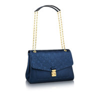 Louis Vuitton Midnight Blue Monogram Empreinte St Germain MM Bag