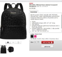 Animal Print MK backpack.JPG