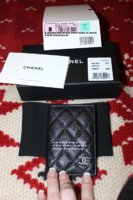 Chanel Small Wallet Black Caviar Aged RHW Nov 2015 Front-Watermarked.jpg