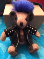 burberry punk bear charm