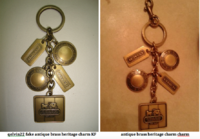 qelvin22 fake coach antique brass heritage charm keychain vs authentic.png