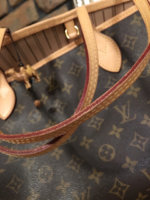 Neverfull monogram GM handle ~ I think I have ruined my bag :(