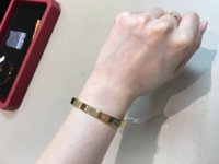 cartier love bracelet size purseforum