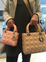 Comparison of the Classic Medium Lady Dior to the Small My Lady