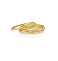 Daphna Simon - Thin Rock Ring - Yellow Gold1 - designer jewelry.jpg