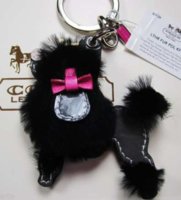 93124_Leather Fur Poodle Key Chain.jpg