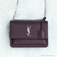 Bag Review: Comparing the YSL Sunset Chain Wallet and YSL Small Monogram  Kate - Ella Pretty Blog