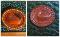 inside real dooney and bourke vs fake