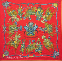 Les Fetes du Roy Soleil red jacquard flat TPF.jpg