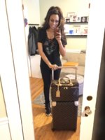 LV Horizon 55 Suitcase Reveal - 35 pics! Comparisons to Pegase 45 /  Samsonite and stacked with ICare