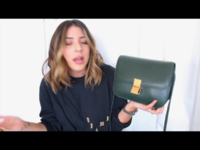 Celine box bag - black or green? Help me decide! | PurseForum