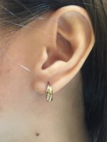 cartier trinity earrings small