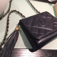 Vintage Leather Chanel Purse From 1985 Crownhock 39383