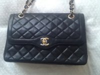 Vintage Leather Chanel Purse From 1985 Crownhock 39383, #3789592196