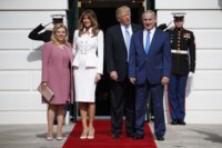 President-Donald-*****-and-first-lady-Melania-*****-greet-Israeli-1.jpg