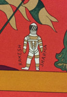 Indian astronaut on Fleurs Indiennes.jpg