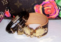 Louis Vuitton Crazy In Lock charm bracelet size 19cm