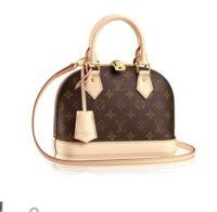 Louis Vuitton Alma Monogram Vernis BB Magenta - GB