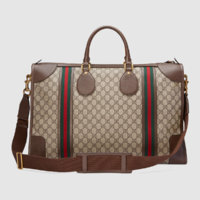 GUCCI SOFT SUPREME DUFFLE BAG WITH WEB 2450.jpg