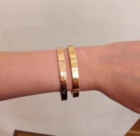 cartier love bracelet rose gold fading