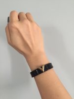 Браслет LV Louis Vuitton leather slim bracelet vivienne vvs: 2 650