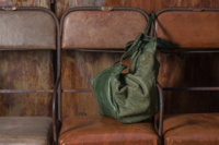 Giorgio Brato Treno Distressed Tote, Agave (green) 4.jpg