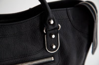 Balenciaga Black Metallic Edge Chevre City-1.jpg