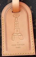 Finally--hibiscus hot stamp courtesy of Louis Vuitton