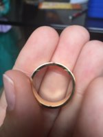 scratches on cartier love ring