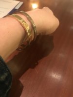 Cartier love bracelet is too big 