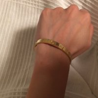 The Love bracelet size 15 is already in 
