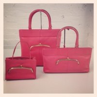 Various totes in pink circa mid-1960s.jpg
