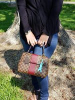 LOUIS VUITTON BOND STREET BAG REVIEW, WHAT'S IN MY BAG AND