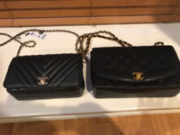 chevron Statement bag or vintage Diana PurseForum
