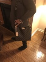 I S A V E D $$$ on LV!!! Convert LV Graceful PM Bag to a Crossbody