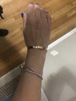 how should cartier love bracelet fit