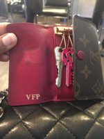 Louis Vuitton Key Pouch Hot Stamp 9124