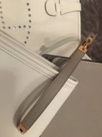 Hermès CRAIE (10) vs. GRIS PERLE (80) Color Comparison - Indoor