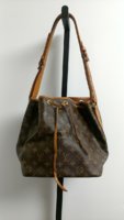 smaller1405LB - Louis Vuitton leather brown tan tote drawstring bucket handbag 1.jpg