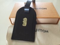 Louis Vuitton Plaque Porte Adresse Luggage Tag Acceptable